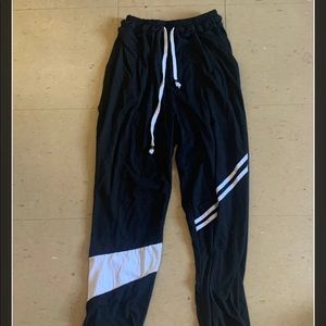 Black sweatpants